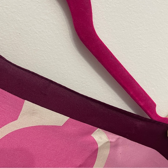 Coach Signature Silk Scarf Colorful - Picture 5 of 7